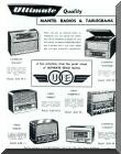 1957 Advertisement for Ultimate Radios.